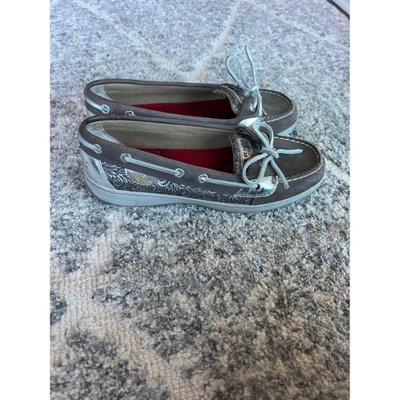Gray Sperry Topsider Shoes - Womens size 8 - Picture 4 of 5